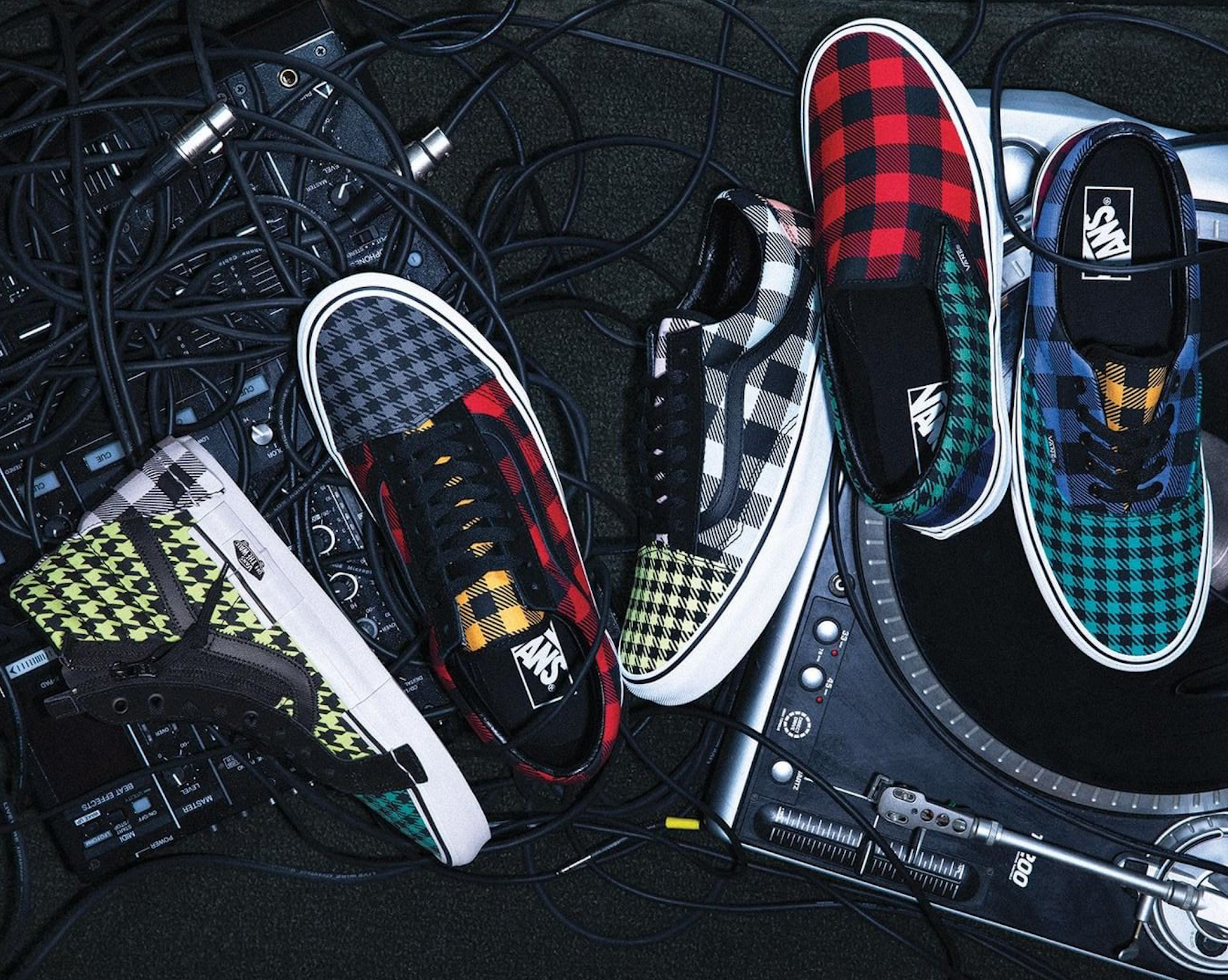 The Vans "Plaid Is Not Dead" Pack Mismatches An Array Of Colors And Patterns