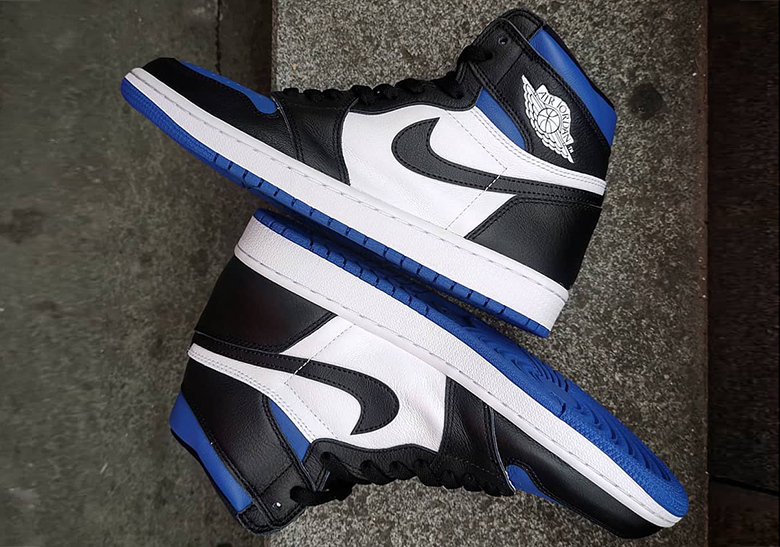 First Look At The Air Jordan 1 Retro High OG "Royal Toe"