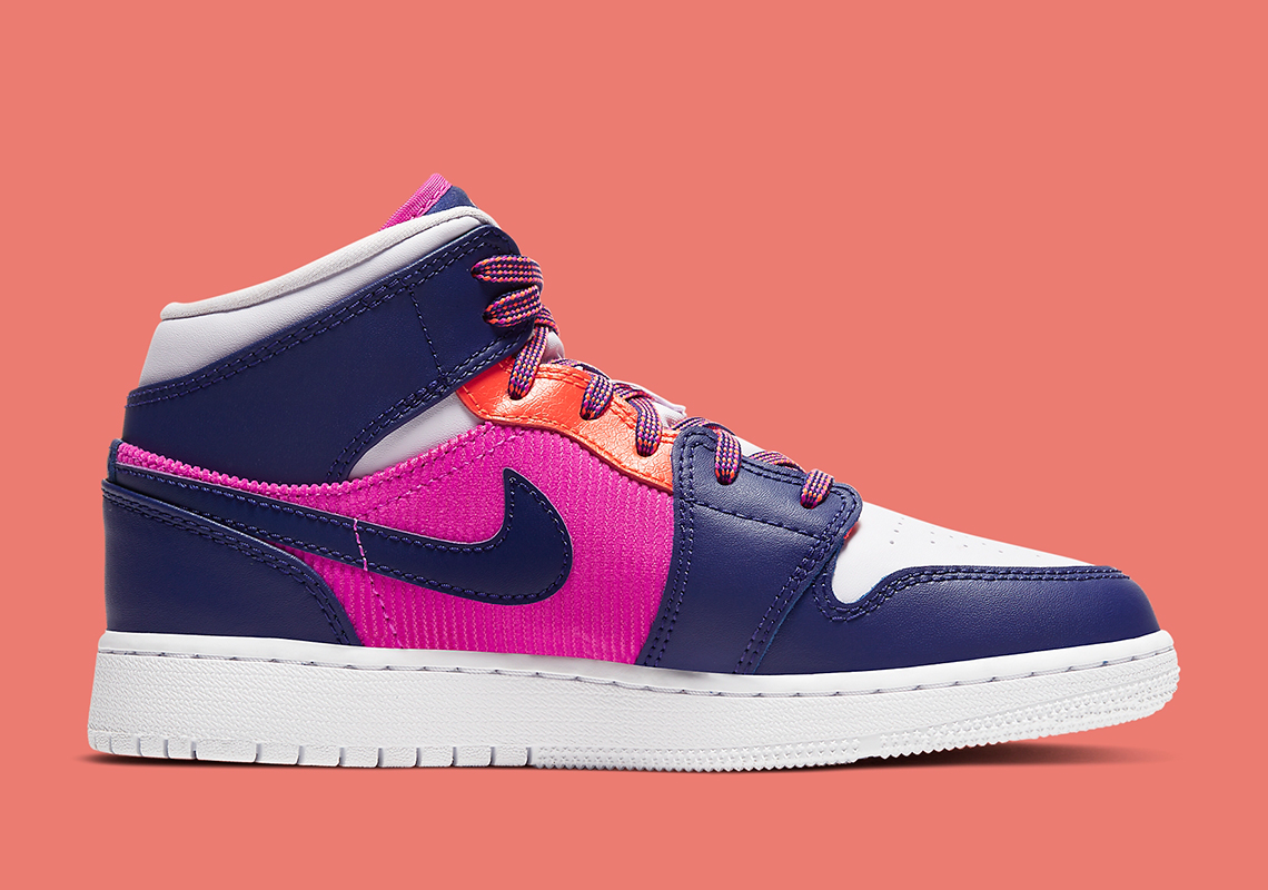 Air Jordan 1 Mid Girls 555112 602 6