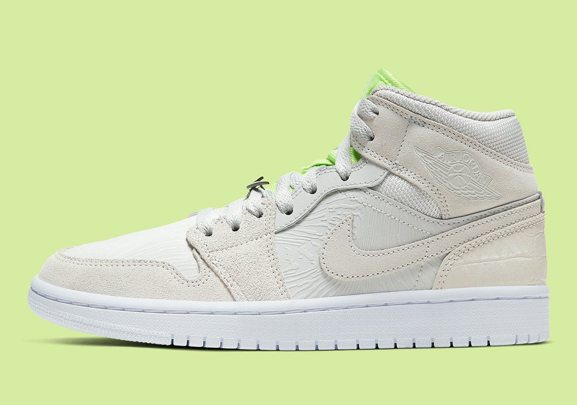 Air Jordan 1 White Green Cv3018 001 1