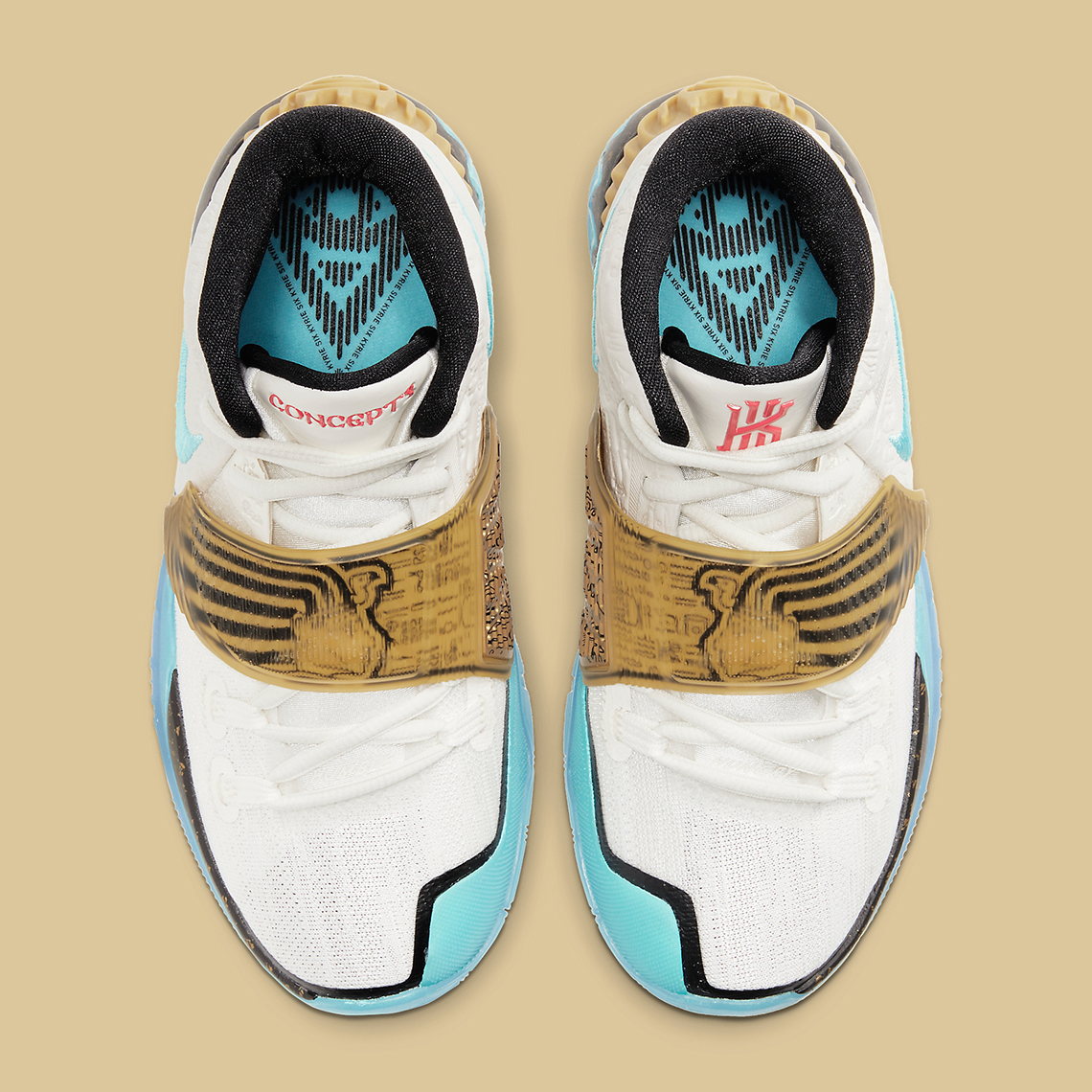 Concepts Nike Kyrie 6 Golden Mummy Cv5572 149 4 1