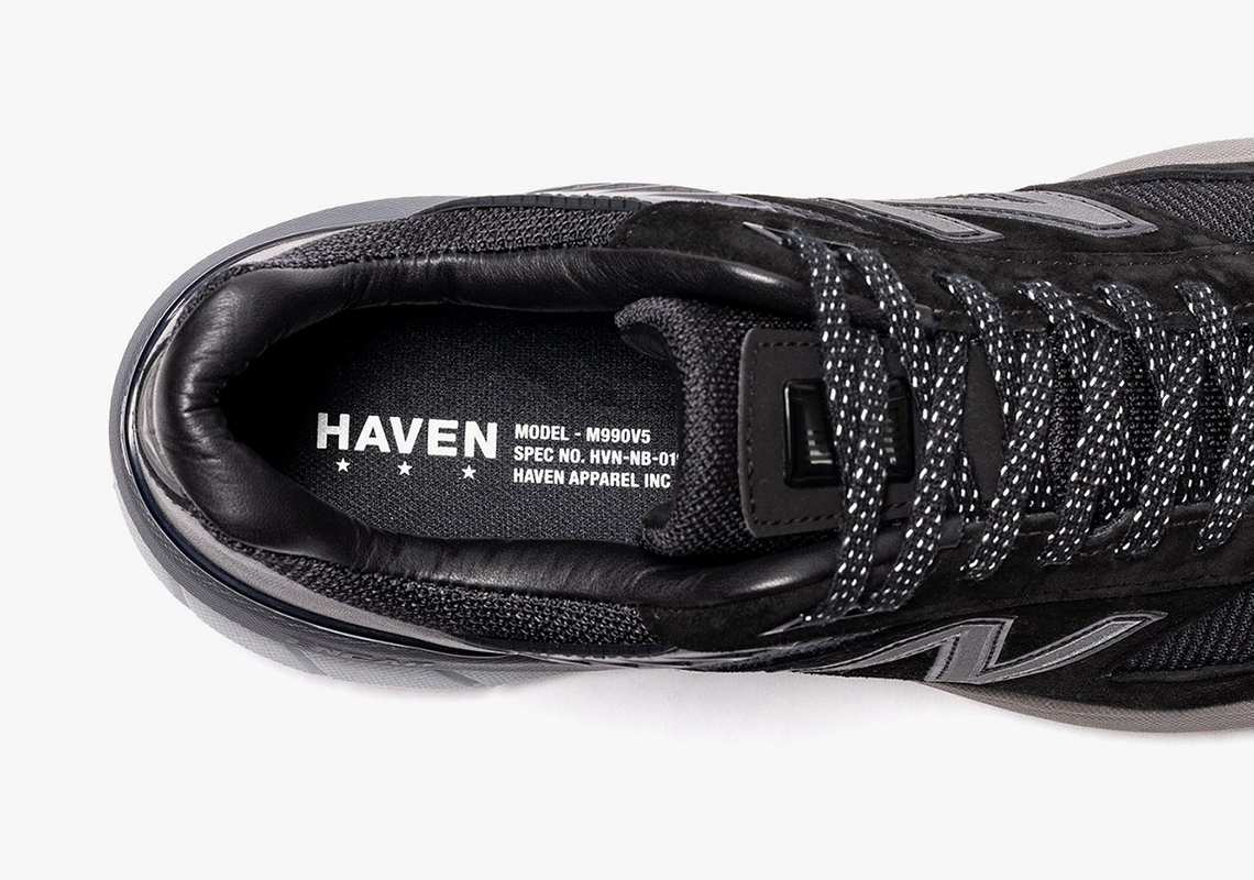 Haven New Balance 990v5 Black Release Info 2