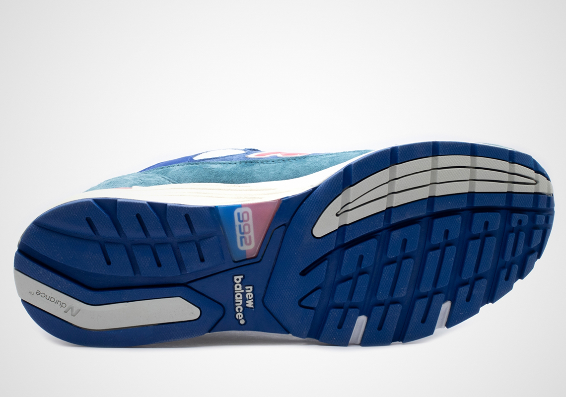 New Balance 992 Multi Blue Pink 4