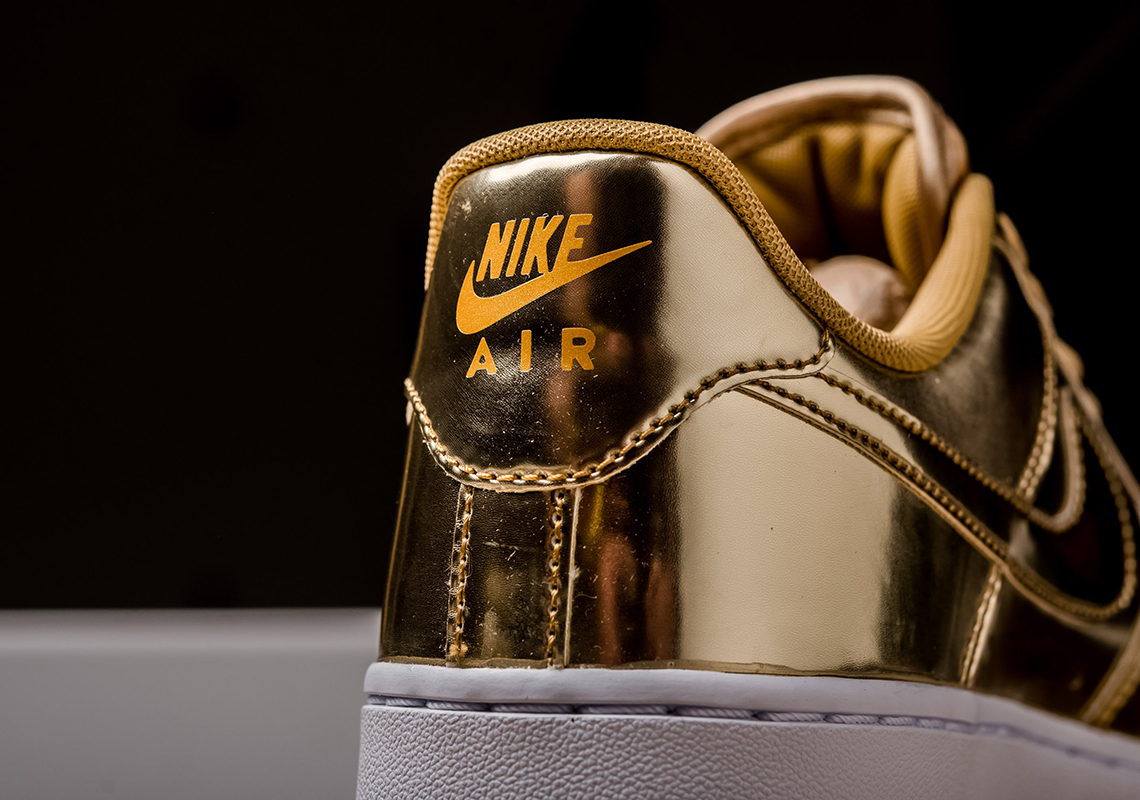 Nike Air Force 1 Metallic Gold Cg6566 700 Release Date 4