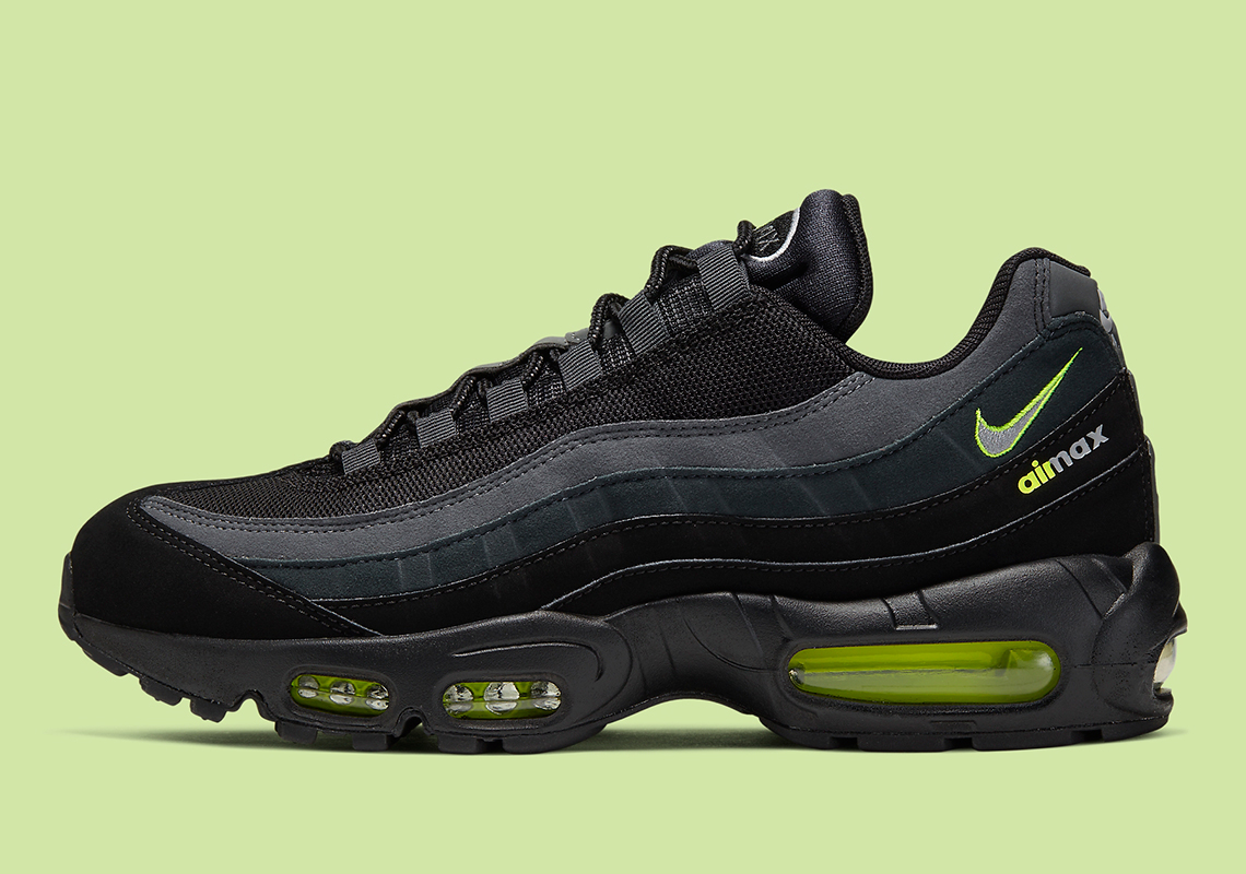 Nike Air Max 95 Black Volt Cv1635 002 2