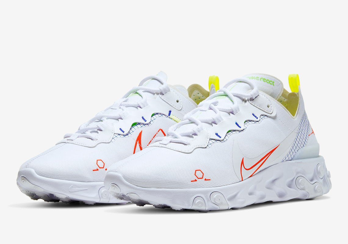 Nike React Element 55 Cu3009 101 4