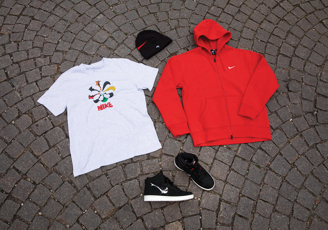 Oski Nike Sb Orange Label Collection 2