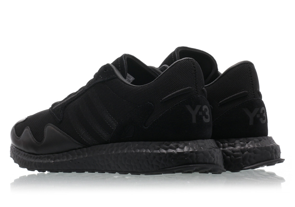 Adidas Y 3 Rhisu Run Triple Black Fu8504 2