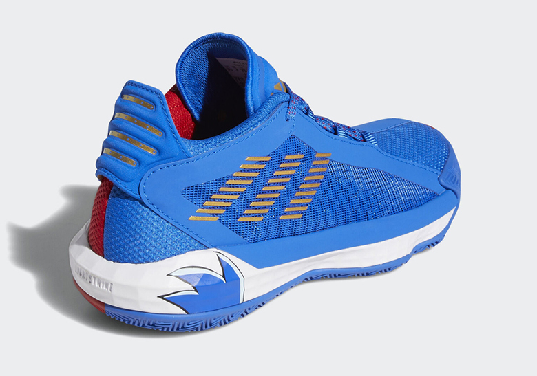 Adidas Dame 6 Sonic The Hedgehog 1