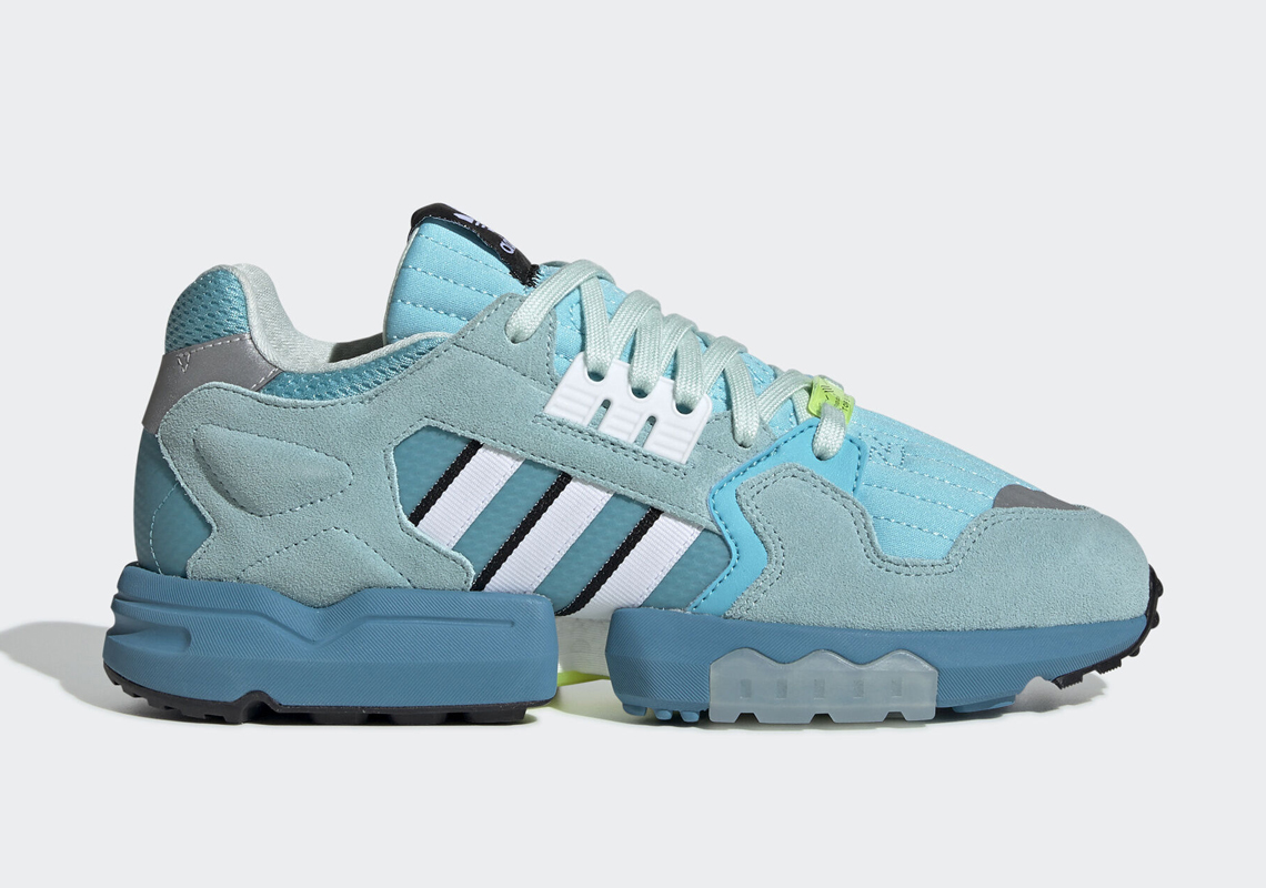 The adidas ZX Torsion Gets Splashed In Aqua Tones