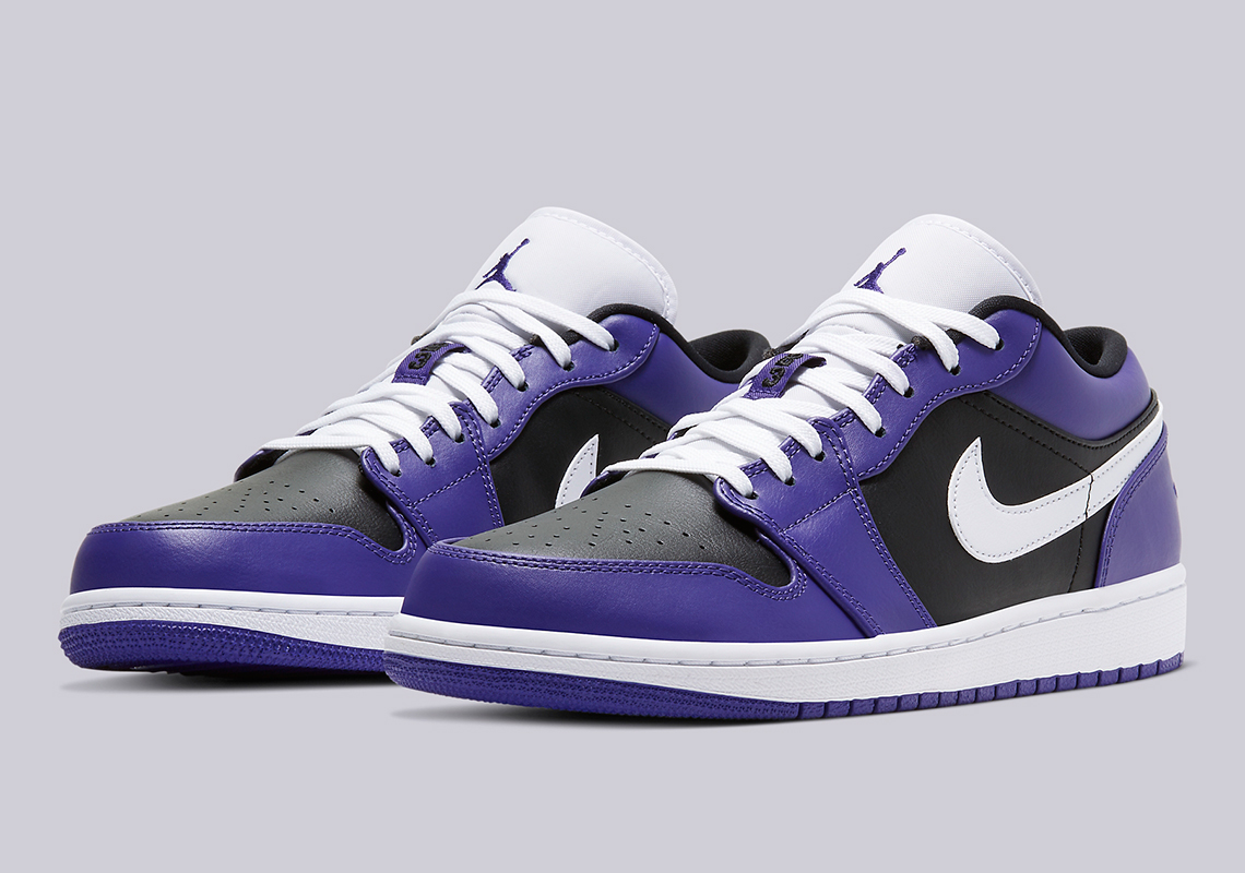 The Air Jordan 1 Low Is Releasing Soon In Purple And Black