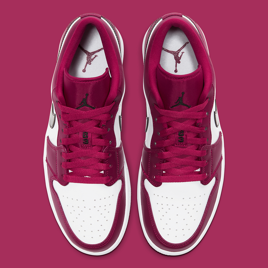 Air Jordan 1 Low Noble Red 553558 604 6