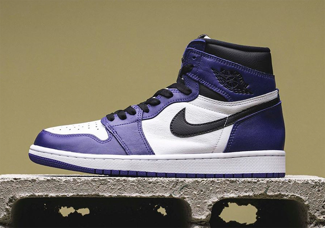 Detailed Look At The Air Jordan 1 Retro High OG "Court Purple"