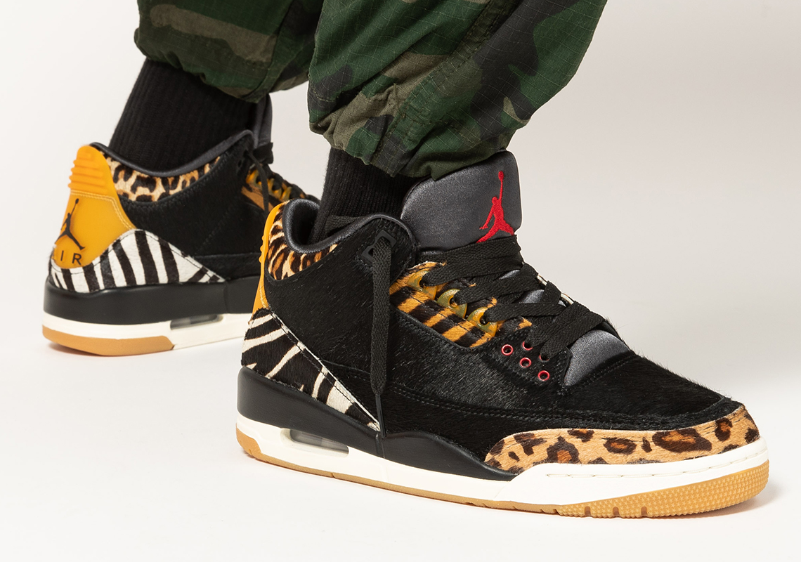 On-Foot Look At The Air Jordan 3 SE “Animal Instinct”