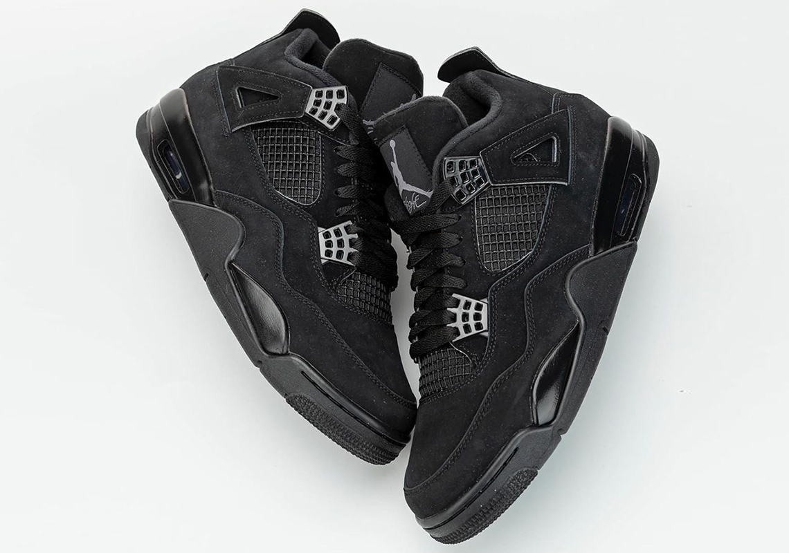 Detailed Look At The Air Jordan 4 "Black Cat" 2020 Retro