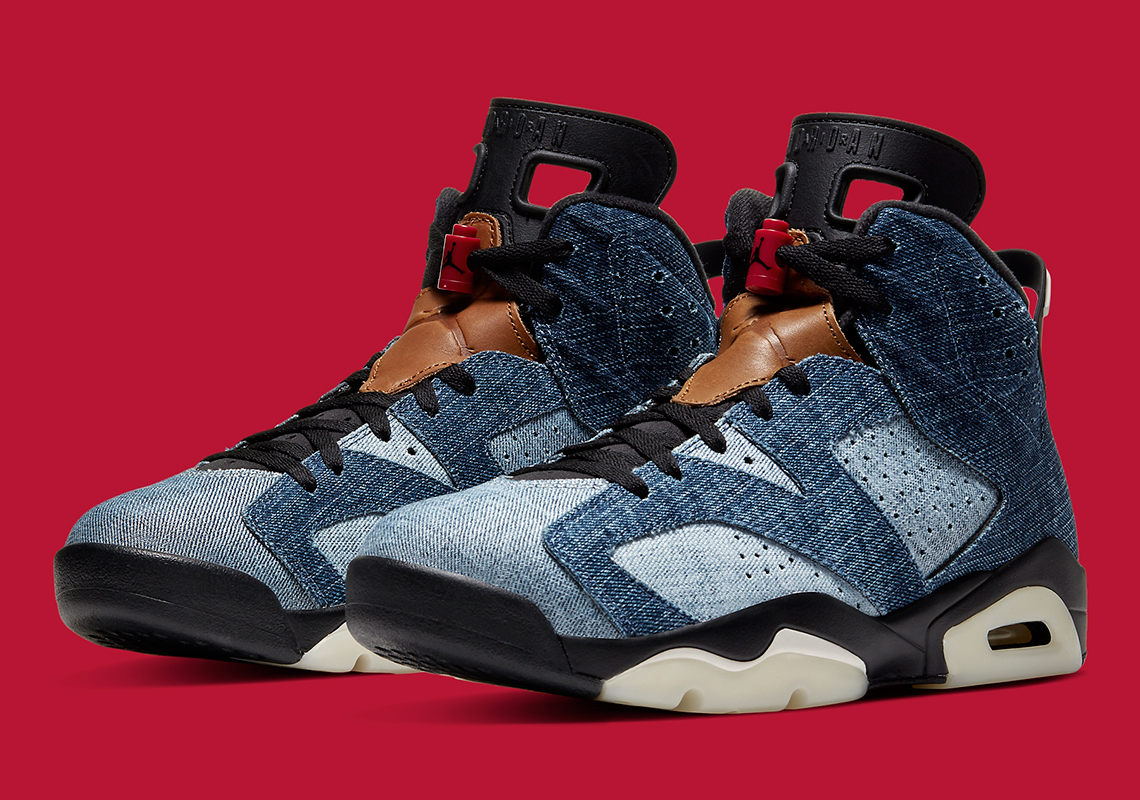 The Air Jordan 6 “Washed Denim” Releases Tomorrow