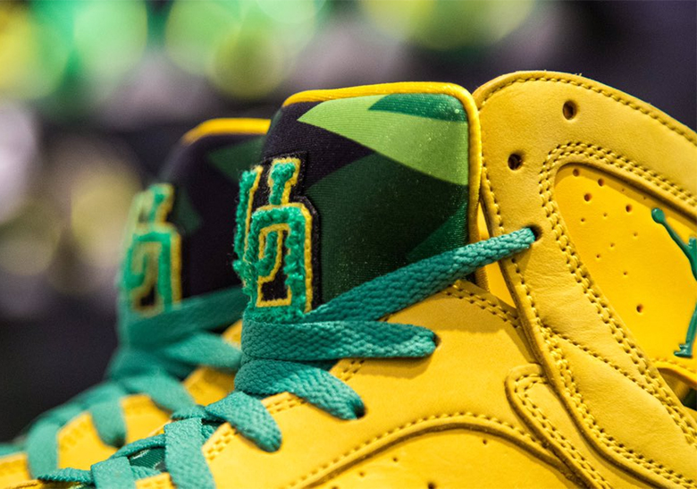 Air Jordan 7 Oregon Ducks 1