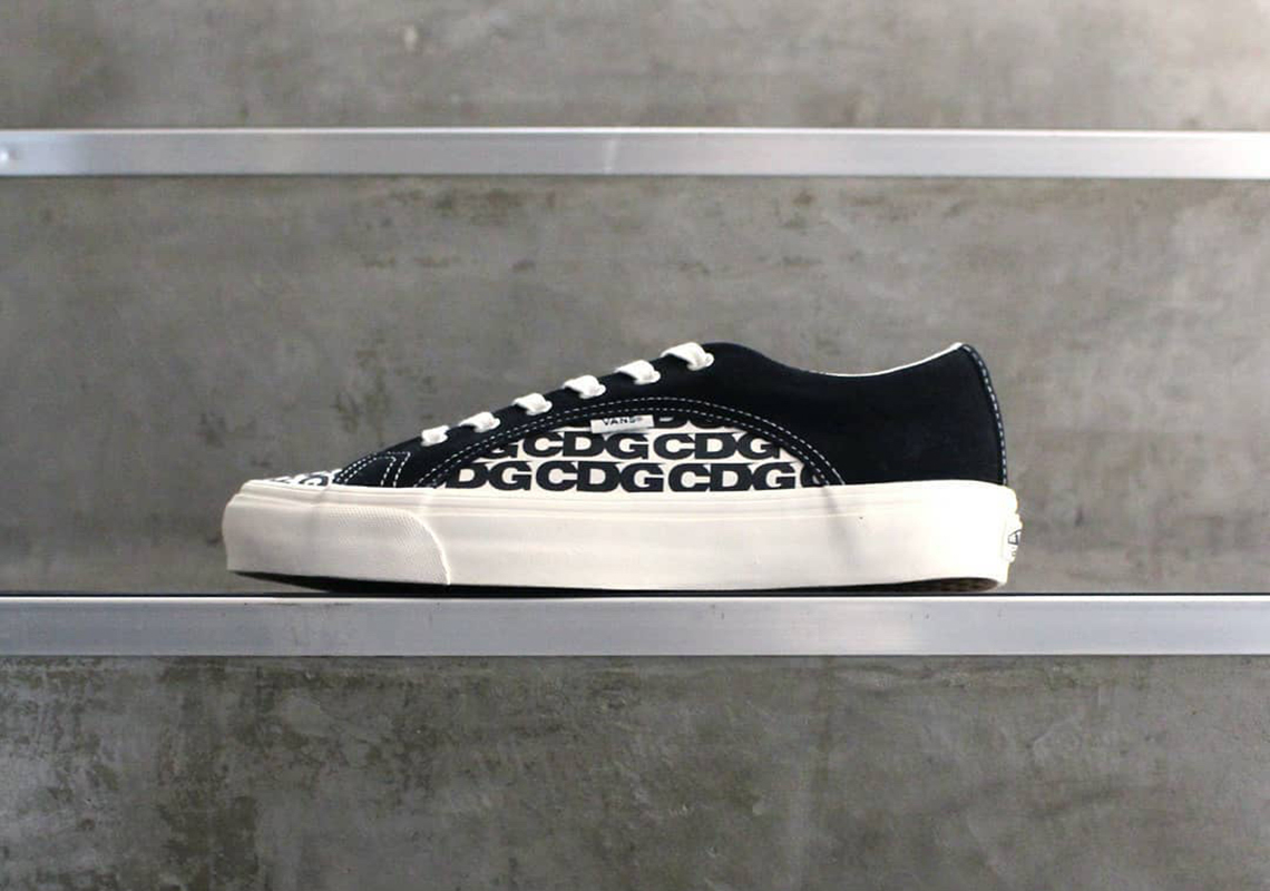 Cdg Vans Lampin Black White Release Info 2