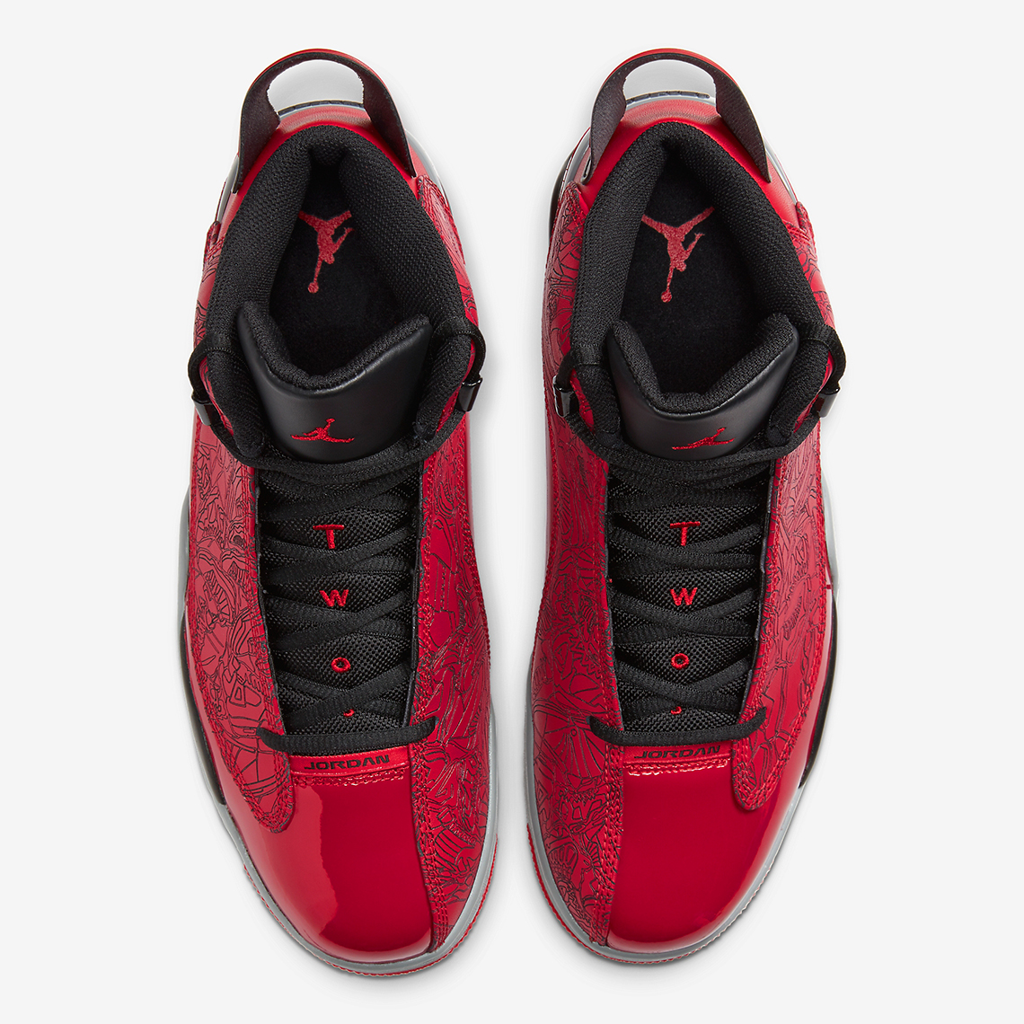 Jordan Dub Zero Varsity Red Black Grey 311046 600 2