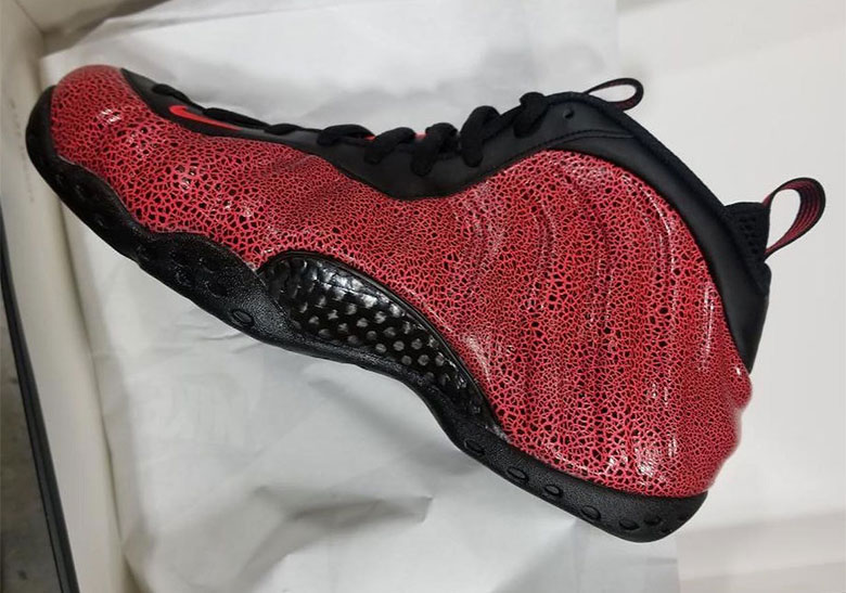 Nike Air Foamposite One Gets A Cracked Lava Upper