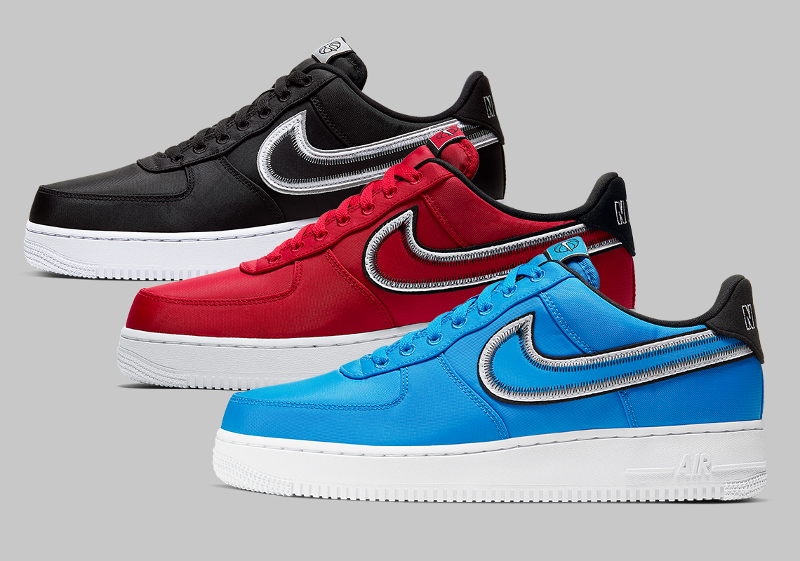 Nike's Hoops-Themed Air Force 1 "Reverse Stitch" Pack Is Arriving Soon