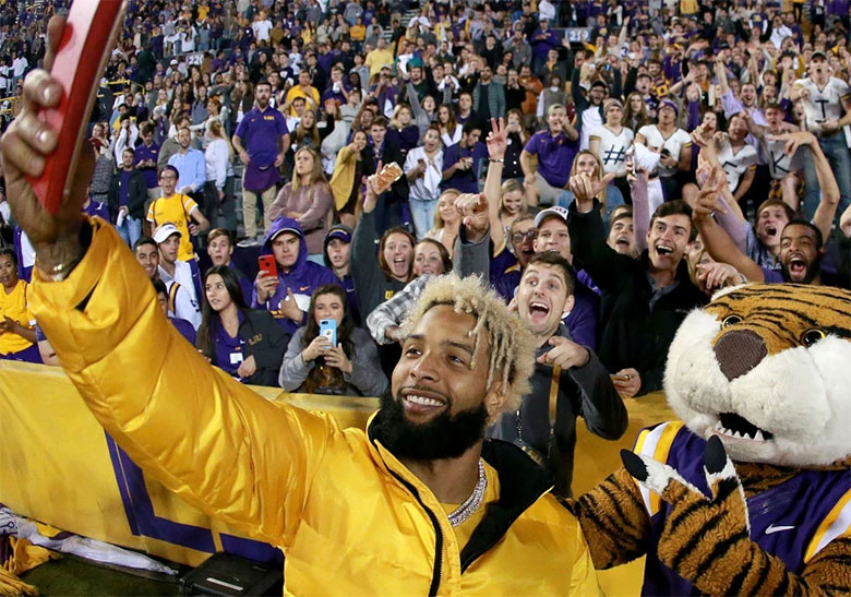 OBJ Reveals LSU Colorway Of His Nike Air Max 720