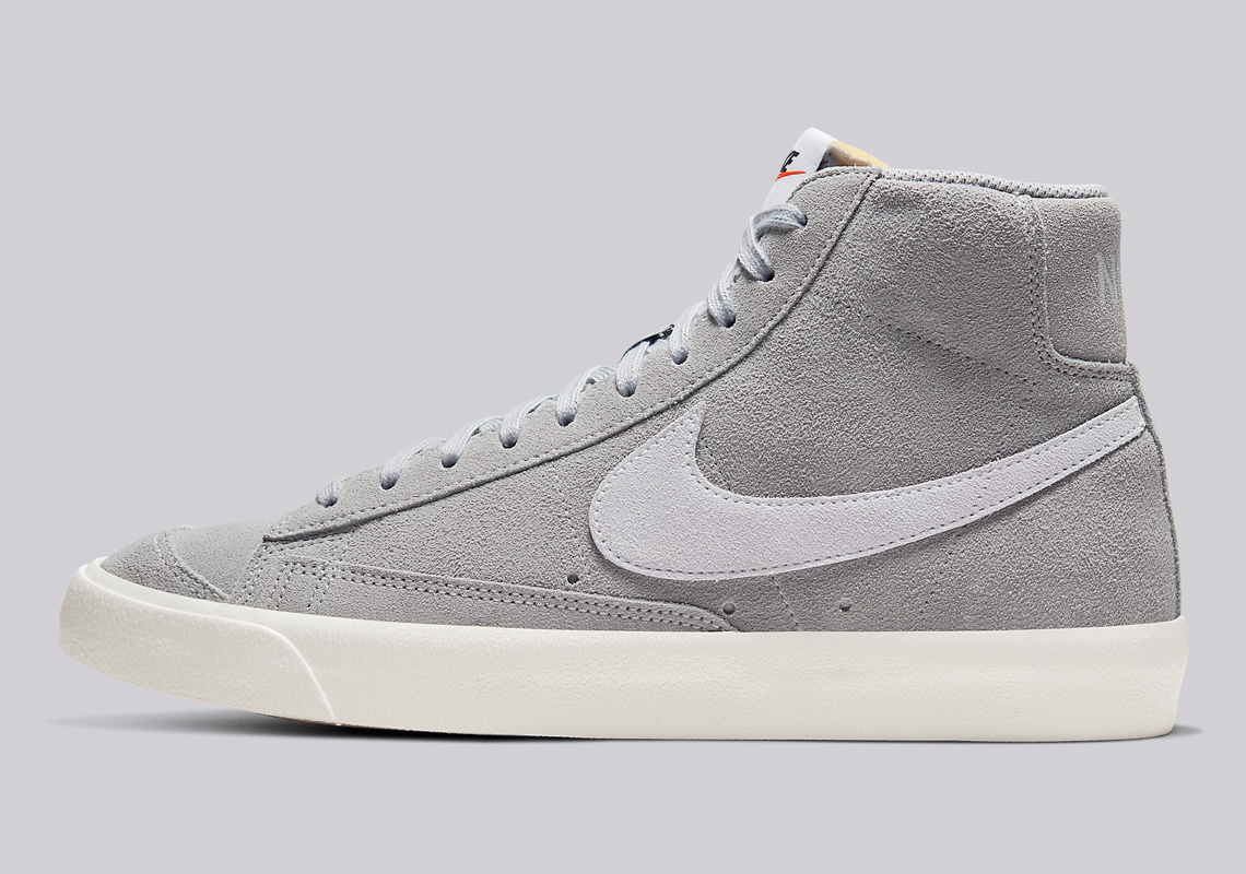 The Nike Blazer Mid '77 Vintage To Release In Wolf Grey Suede