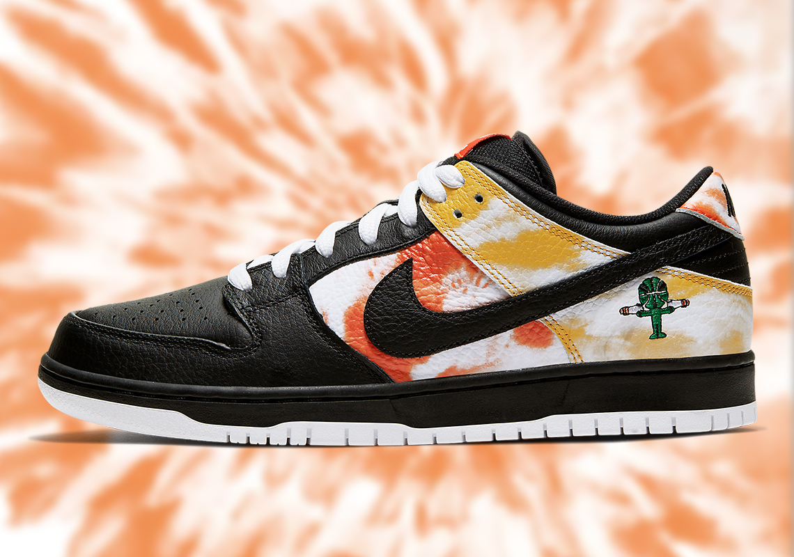 Where To Buy The Nike SB Dunk Low "Raygun" In Black