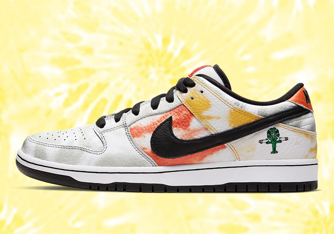 Where To Buy The Nike SB Dunk Low "Raygun" In White