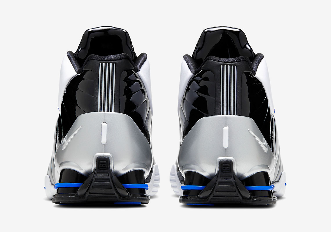 Nike Shox Bb4 White Black Royal At7843 102 5