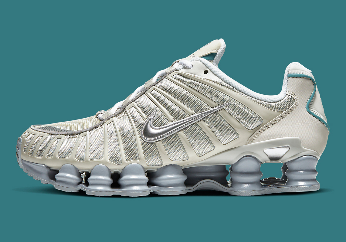 The Nike Shox TL Arrives In "Light Bone"