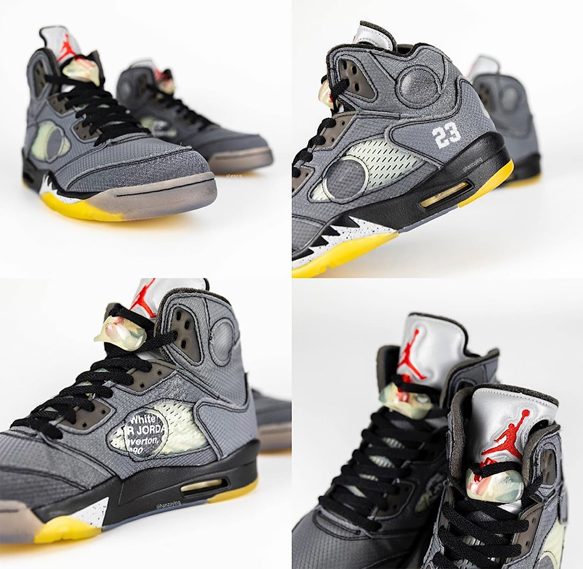 Off White Air Jordan 5 Ct8480 001 8