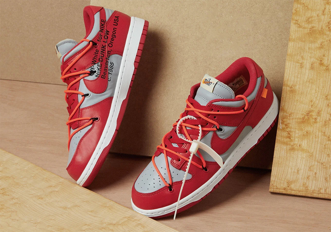 Where To Buy The Off-White x Nike Dunk Low “UNLV”