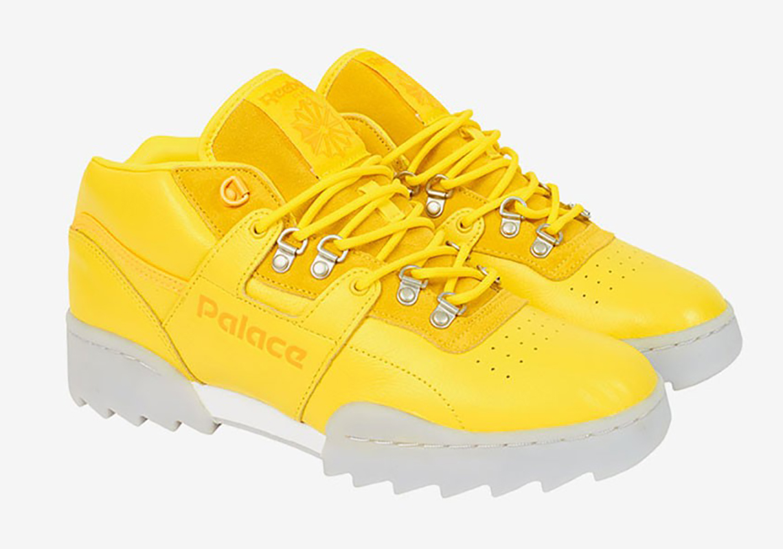 Palace Reebok Og Workout Ripple Yellow 1