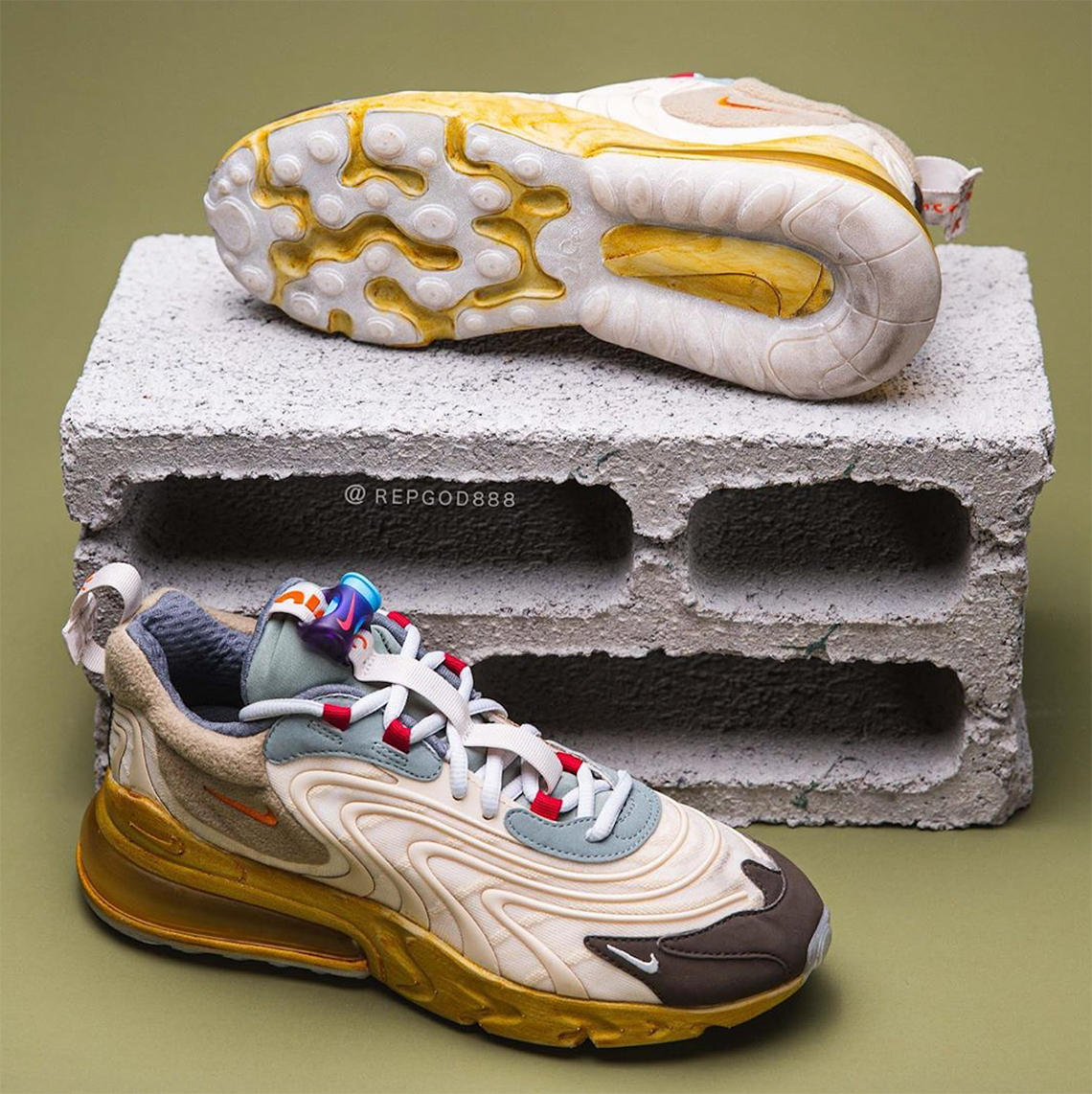Travis Scott Nike Air Max 270 React Ct2864 200 6
