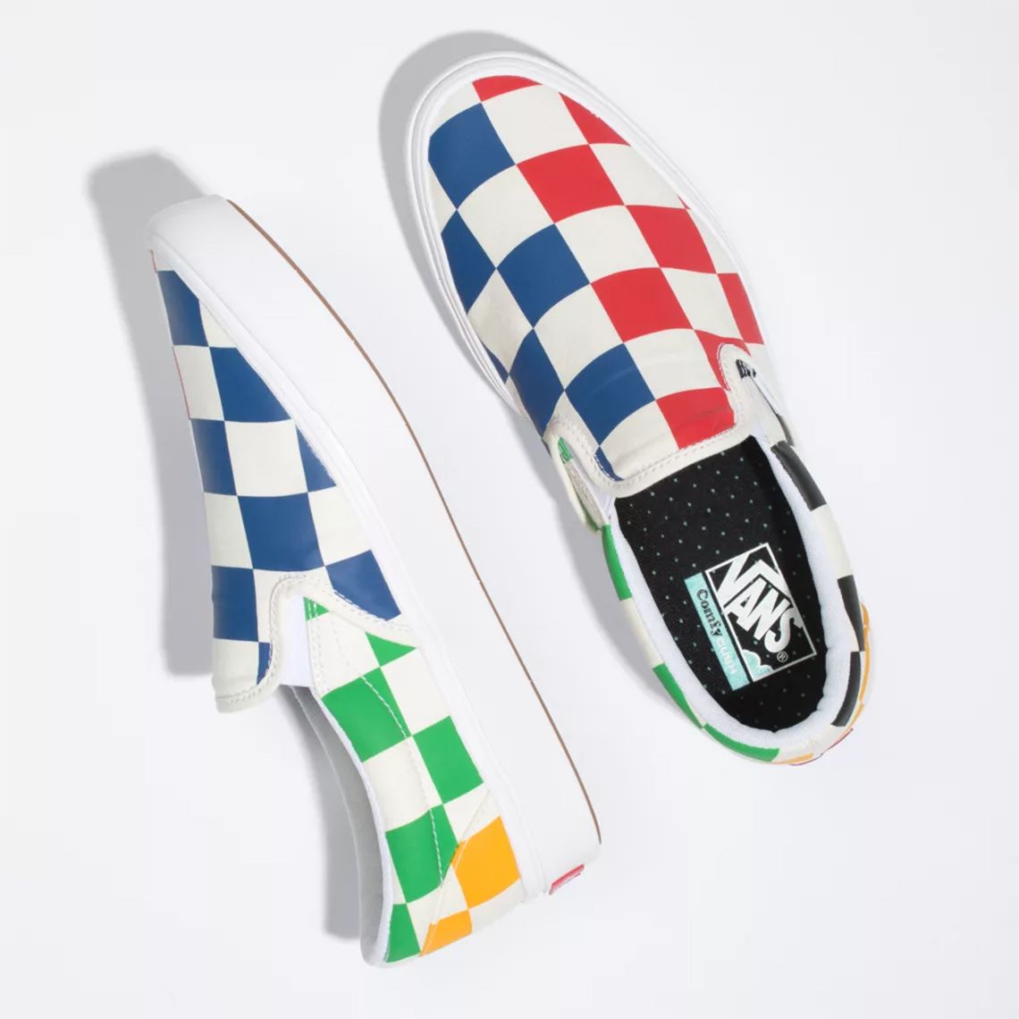 Vans Slip On Half Big Checker 2