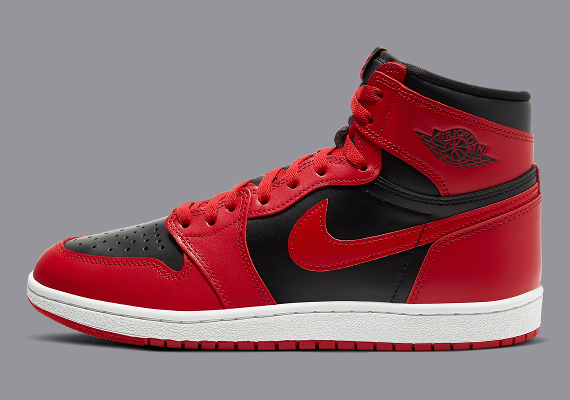 Official Images Of The Air Jordan 1 Hi ’85 “Varsity Red”