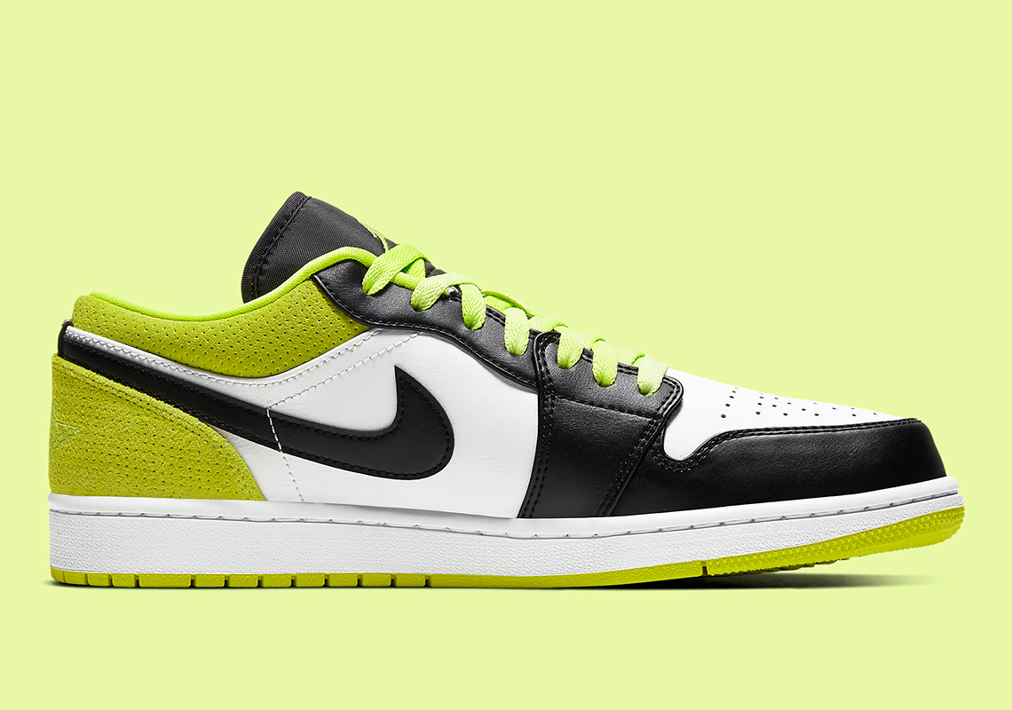 Air Jordan 1 Low Cyber Green Ck3022 003 Release Info 6