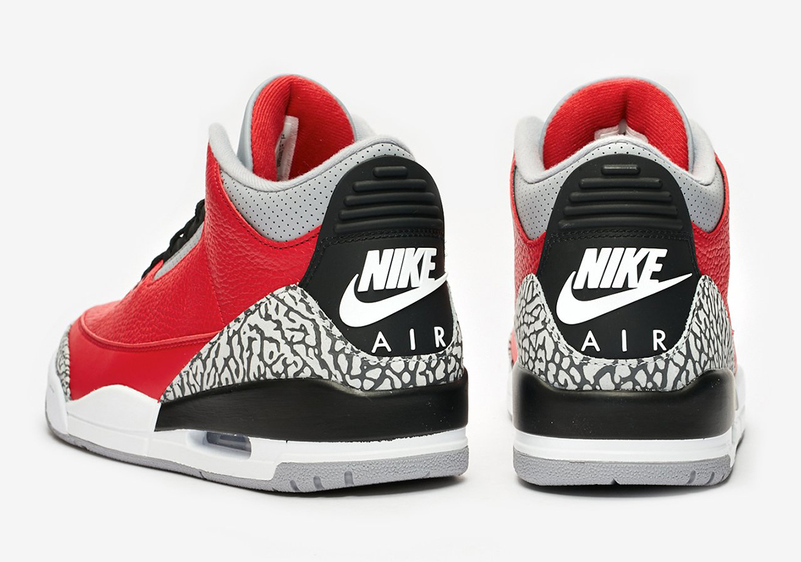 Detailed Look At The Air Jordan 3 Retro SE "Fire Red"