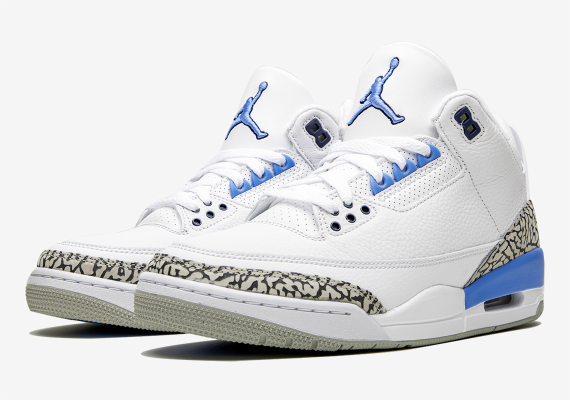 First Look At The Air Jordan 3 “UNC”