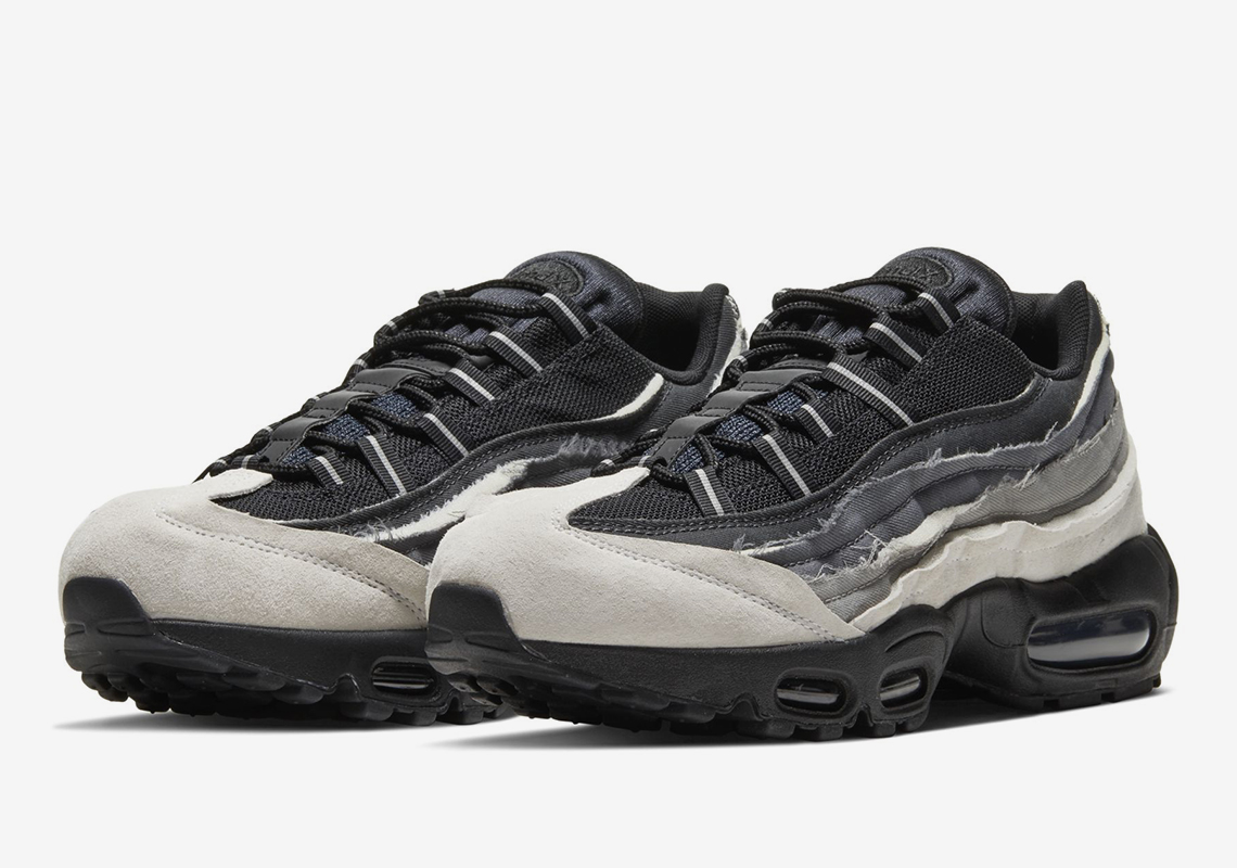 COMME des GARÇONS And Nike Distress The Air Max 95 With Three Monochromatic Colorways