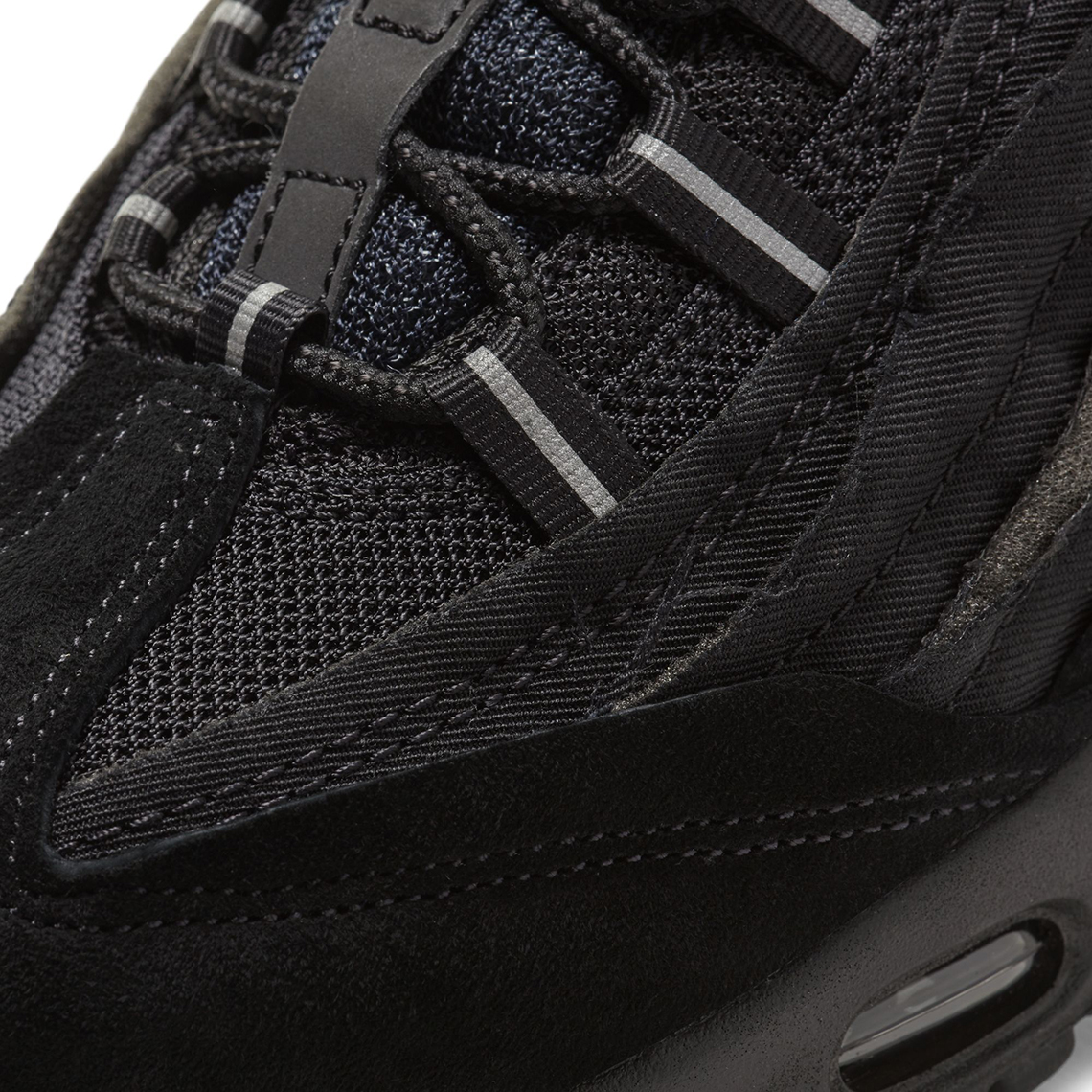 Comme Des Garcons Nike Air Max 95 Black 1