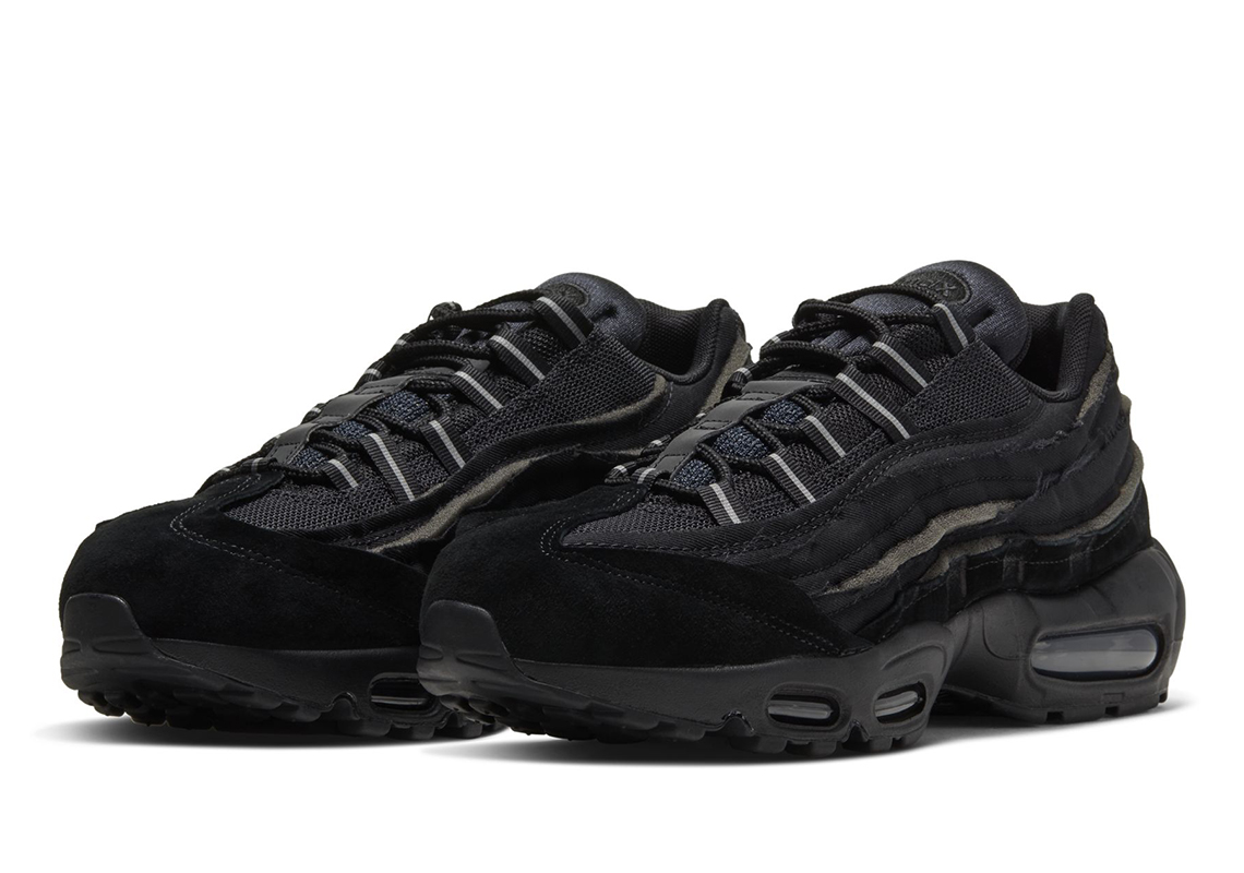 Comme Des Garcons Nike Air Max 95 Black 3