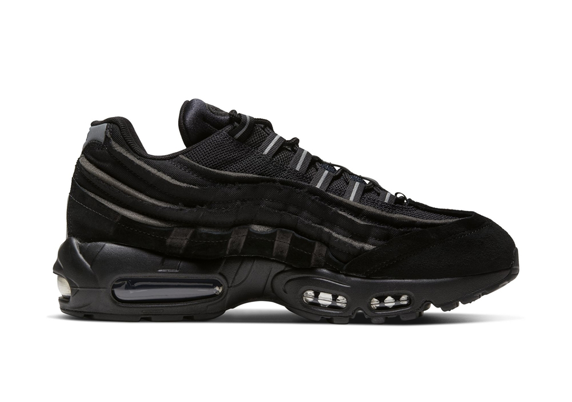 Comme Des Garcons Nike Air Max 95 Black 5