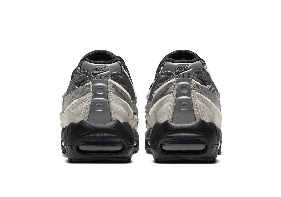 Comme Des Garcons Nike Air Max 95 Black Grey 6