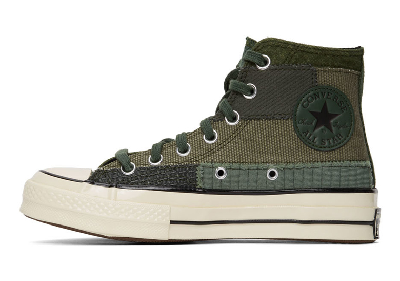 Converse Chuck 70 High Green Patchwork 4