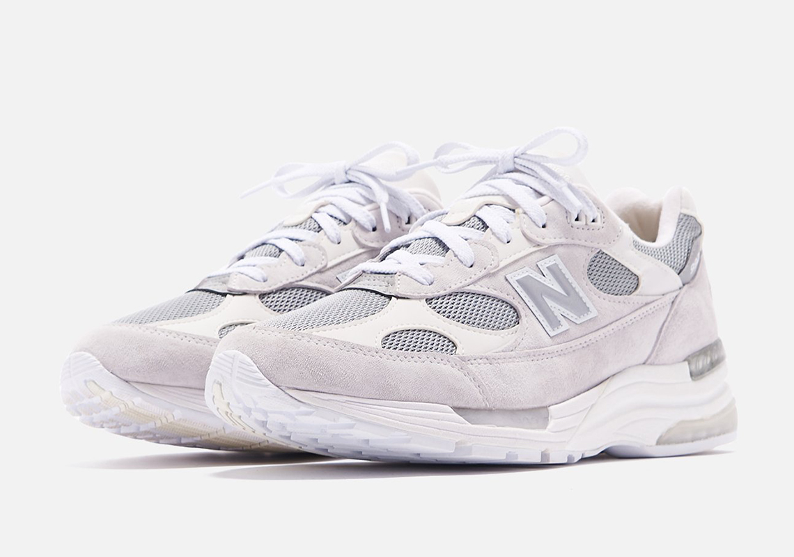 New Balance 992 White White Silver Release Info 1