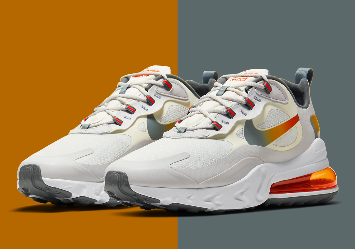 Gradient Fades Appear On Select Overlays On The Nike Air Max 270 React