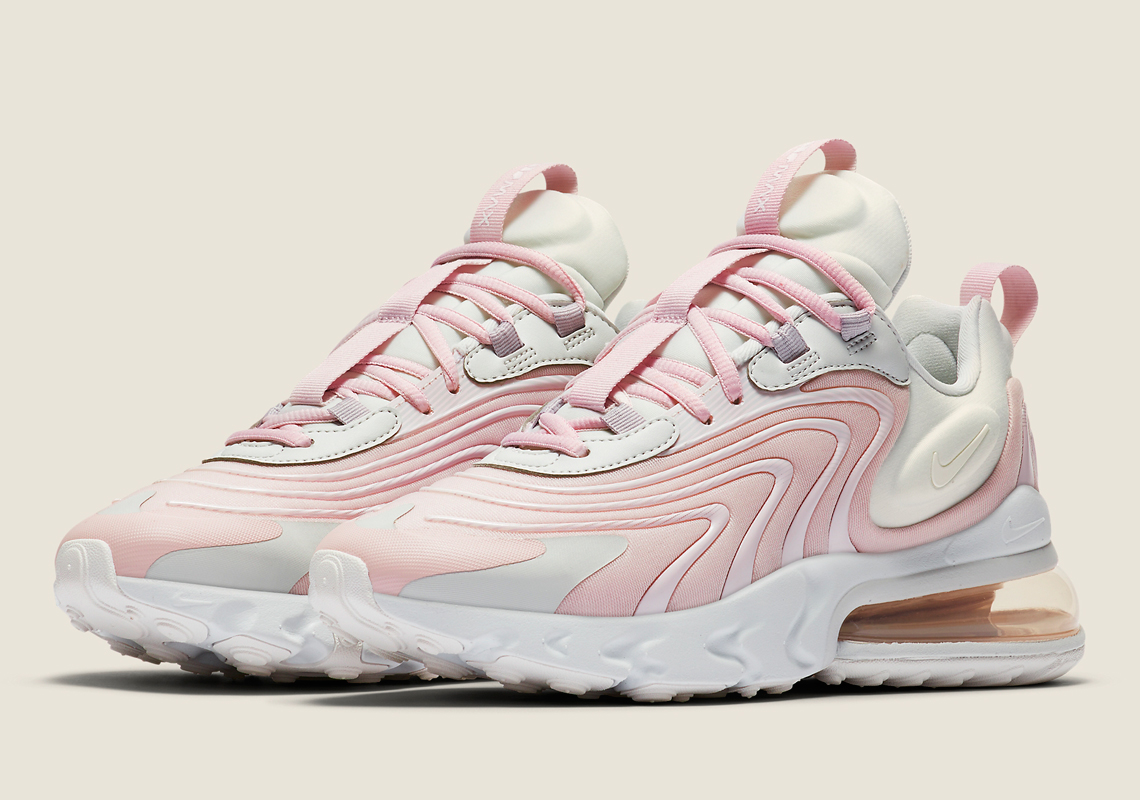 The Nike Air Max 270 React ENG Appears In A Soft Rose Hue