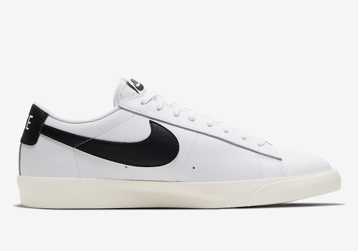 Nike Blazer Low White Black Ci6377 101 3
